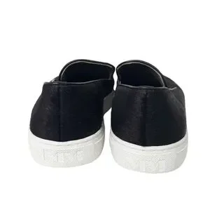 Mara & Mine Black Calf Hair Gold Scorpion Embroidered Slip-On Sneakers Size 8.5 Mara & mine scorpion - Gem main image 3